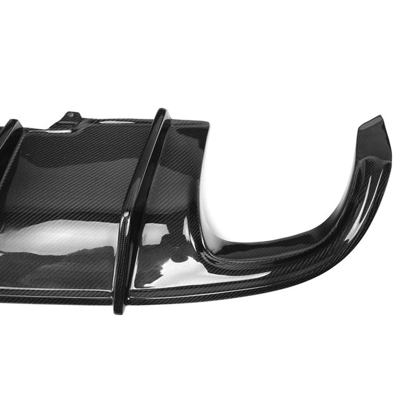 Audi A4 S4 B8 S Line Karbel Style Carbon Fibre Rear Bumper Diffuser