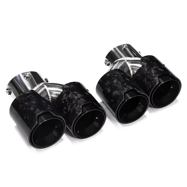 BMW 4 Series (G22/G23/G26) M440I/M440D M Performance Style Forged Carbon Exhaust Tips