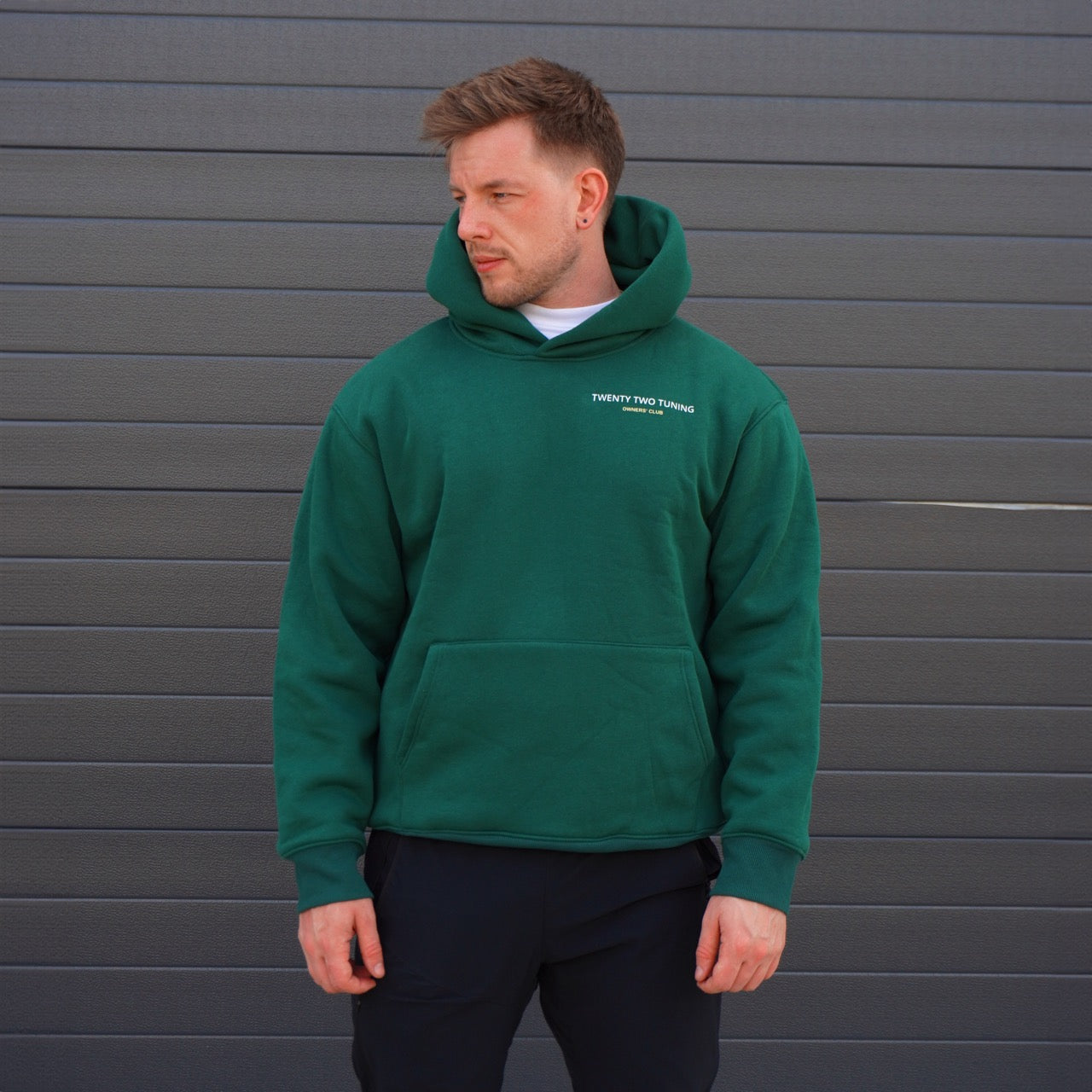 Twenty Two Tuning Owners Club Hoodie Pine Green