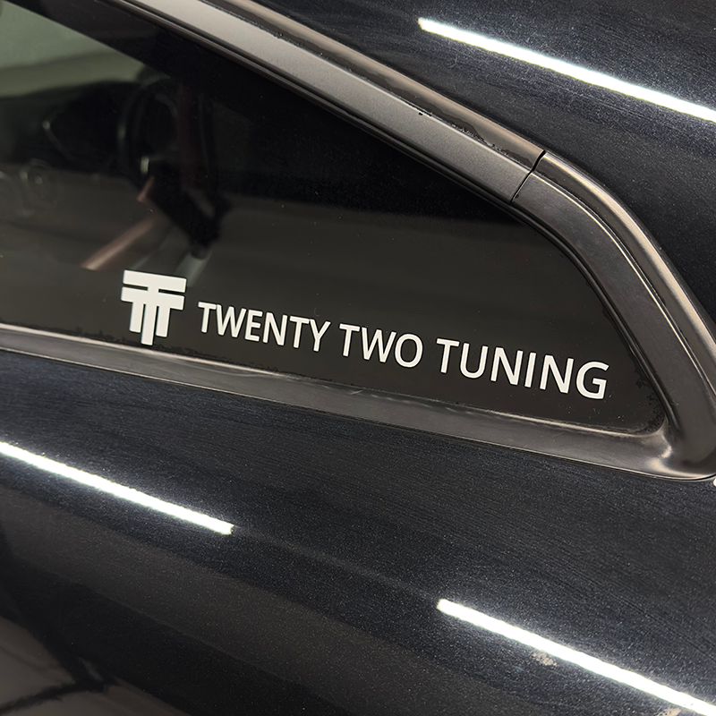 Twenty Two Tuning Long Sticker