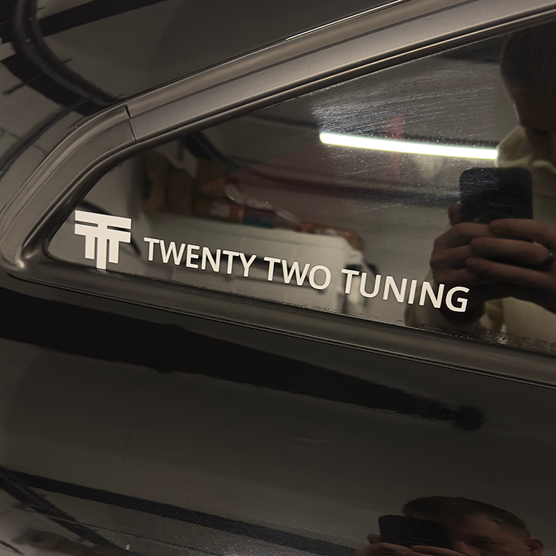 Twenty Two Tuning Long Sticker