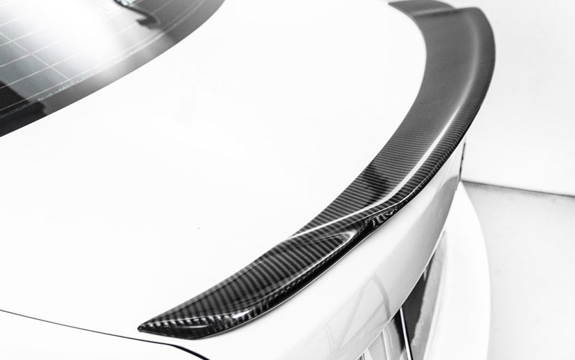 EXO Style Rear Spoiler is Suitable for BMW F22 F87 M2/M2C modified Belgian carbon fibre rear wing, pressure rear wing rear spoiler small tail, (2014 - 2019). The spoiler is the perfect spoiler, has a glossy look and smooth design. It will work well and improve overall handling performance and durability.