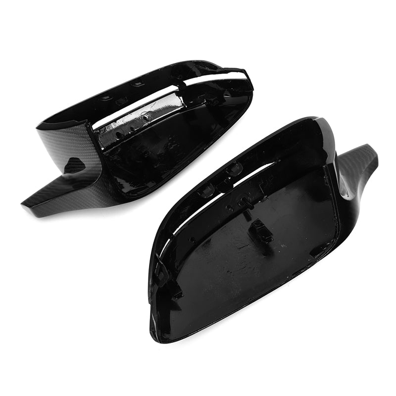 BMW G80 M3 M Performance Style Carbon Fibre Replacement Mirror Covers - Manufactured from Carbon Fibre and ABS plastic to produce a perfect fitment product worthy of your new BMW M3. Showing stunning 2*2 Twill Carbon Fibre that has been proven to be the best-looking carbon on all BMW's with BMW themselves using the same weave from the factory, you can be sure this quality part is built to last. 