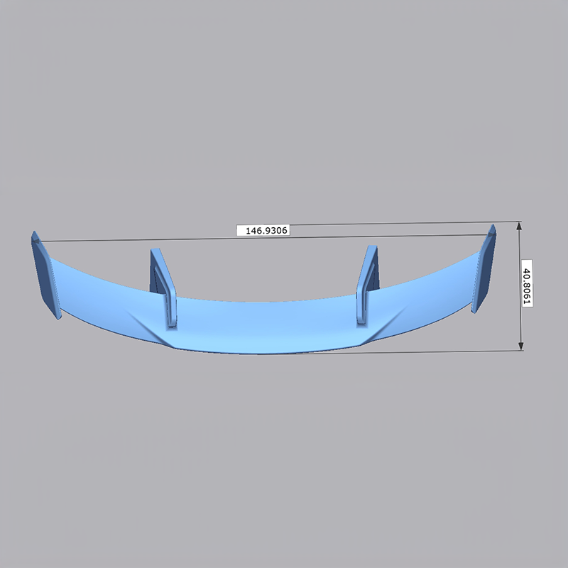 BMW M3/M4 (G80/G82/G83) M Performance Style aileron d'aile arrière en fibre de carbone