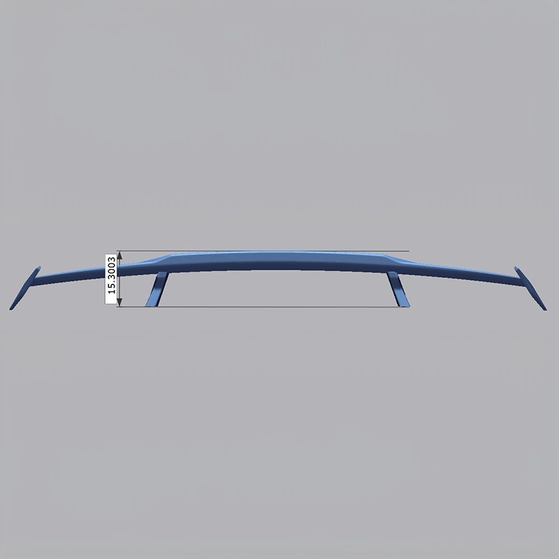 Universal Performance Style Carbon Fibre Rear Wing Spoiler