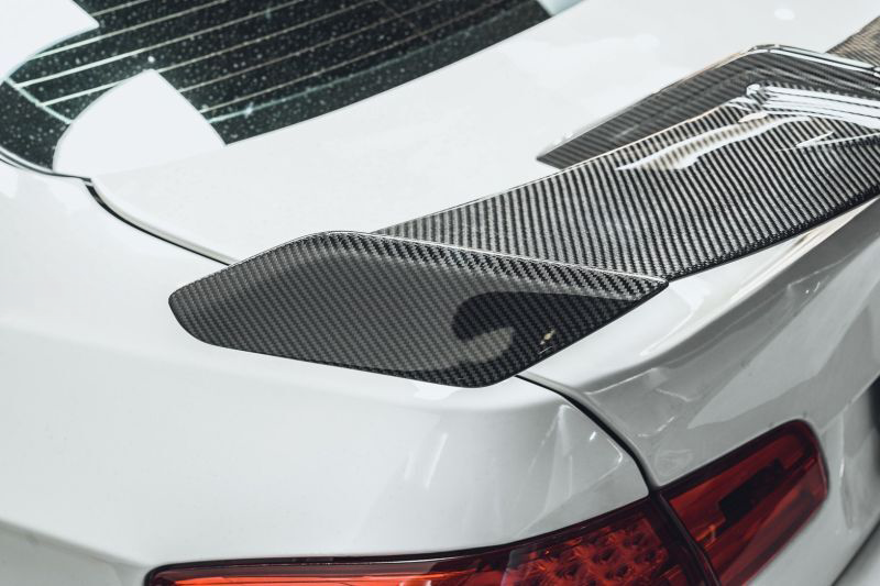 BMW M3/M4 (G80/G82/G83) M Performance Style aileron d'aile arrière en fibre de carbone