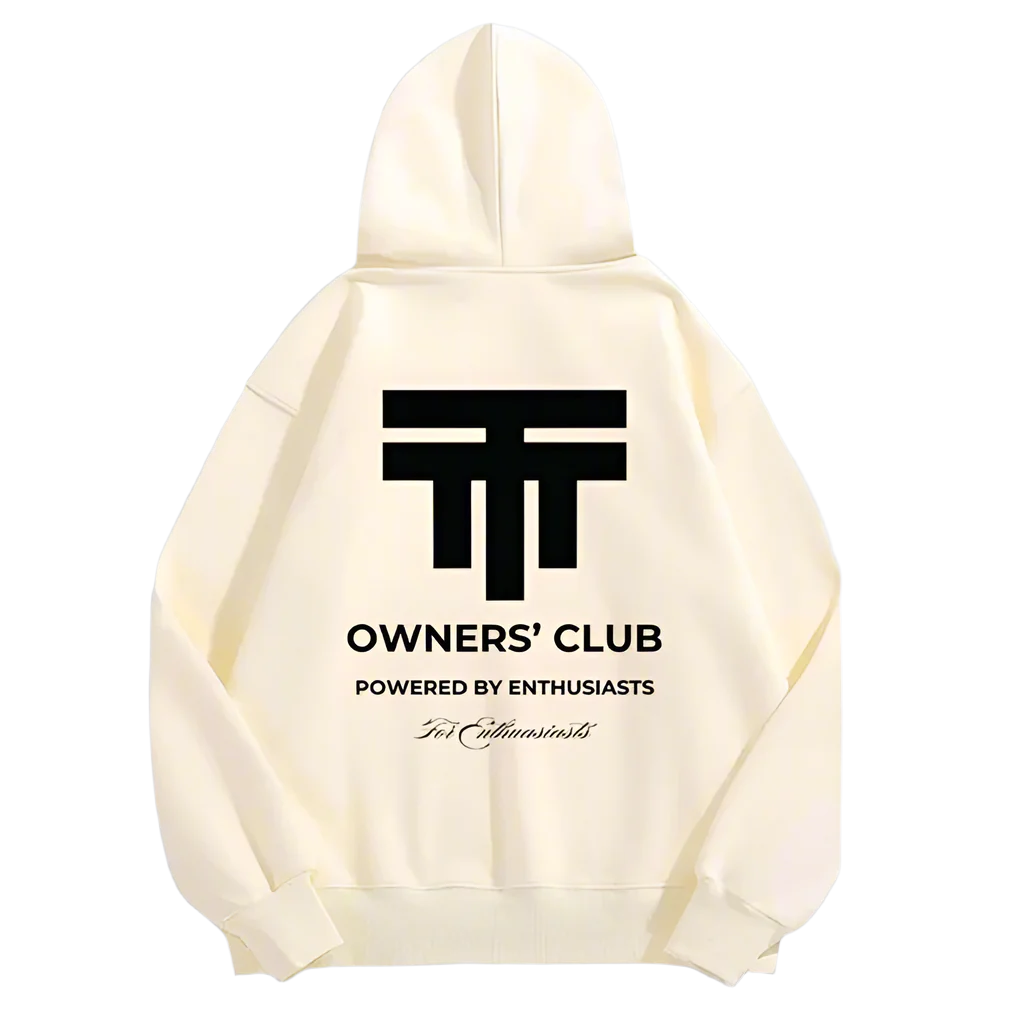 Twenty Two Tuning Owners Club Hoodie Beige