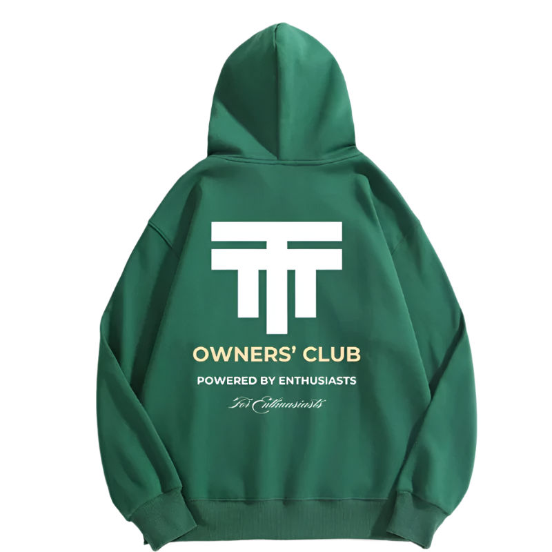 Twenty Two Tuning Owners Club Hoodie Pine Green