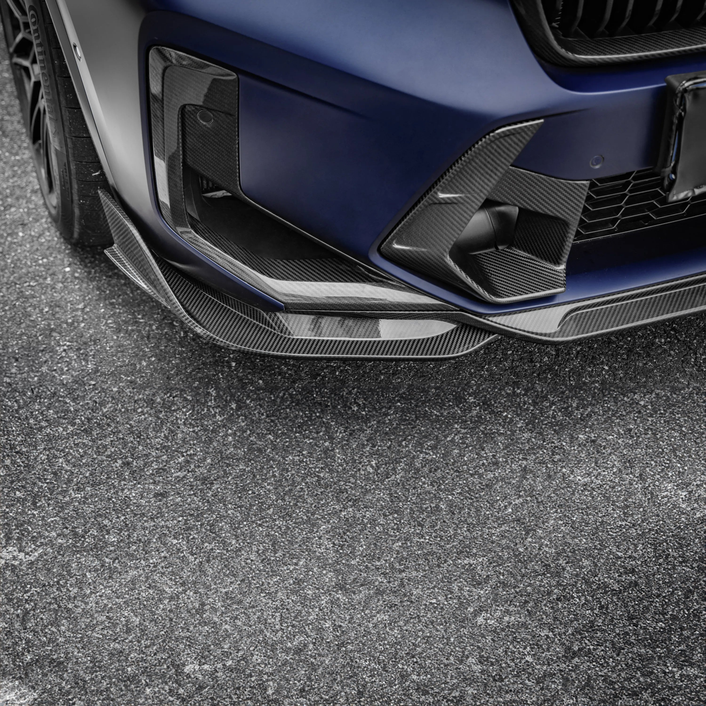 BMW X3M (F97) SOOQOO Style Carbon Fibre Front Bumper Inserts Inner