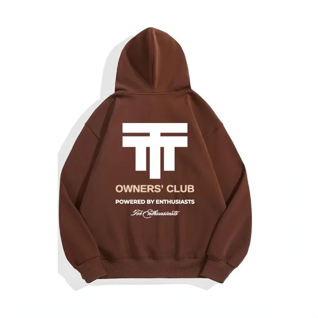 Twenty Two Tuning Owners Club Hoodie Brown