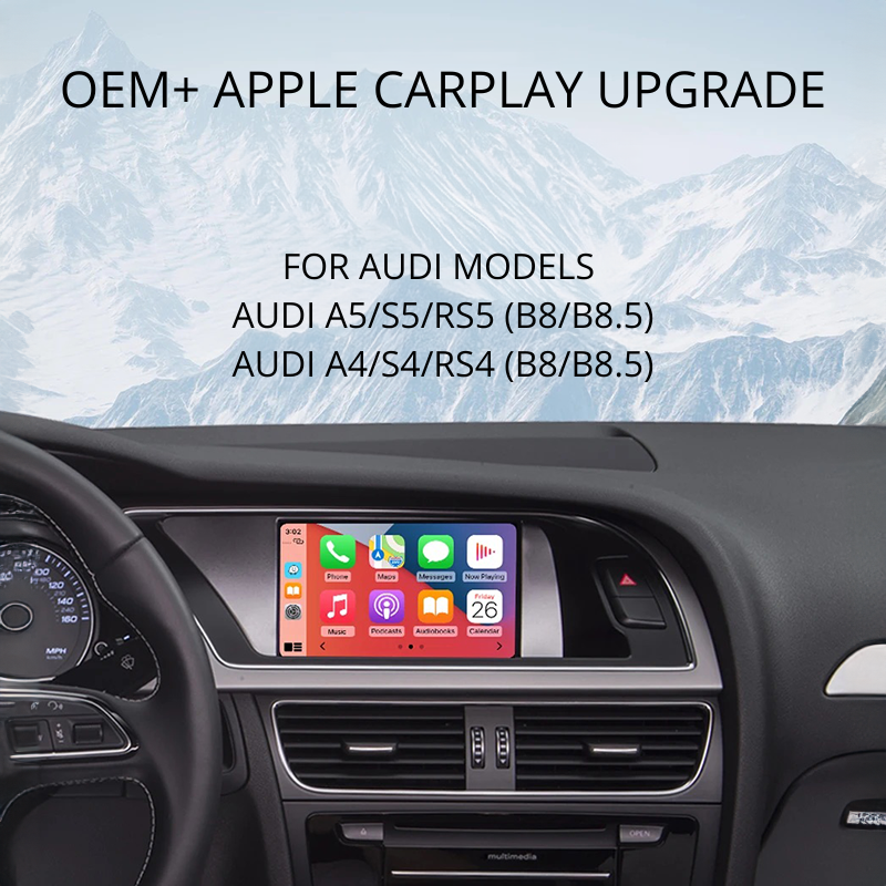 Audi A4/A5 (B8/B8.5) OEM+ Apple CarPlay MMI Box