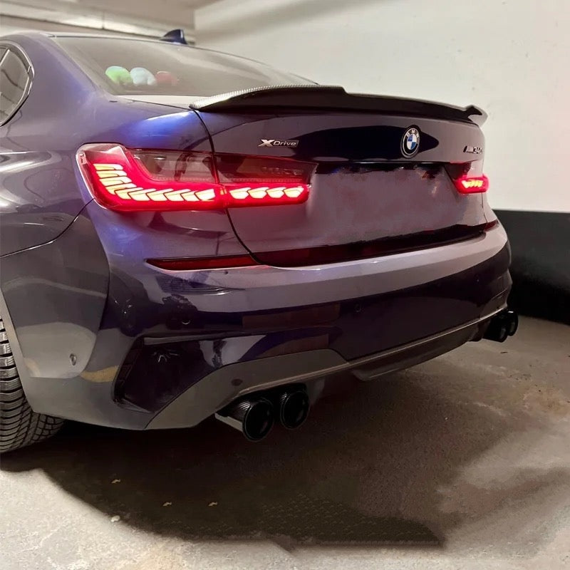 BMW 4 Series (G22/G23/G26) M440I/M440D M Performance Style Forged Carbon Exhaust Tips