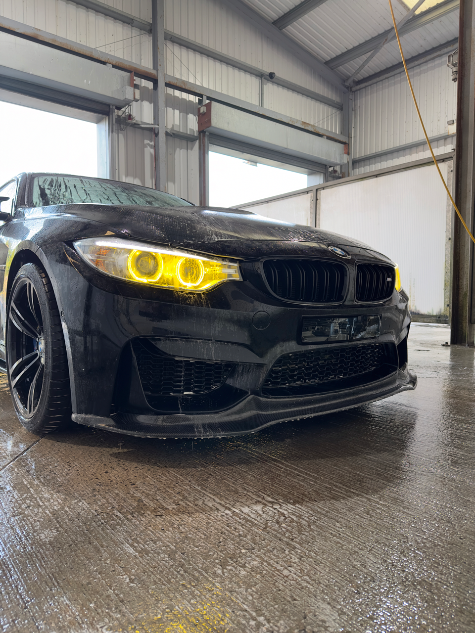 BMW 4 Series (F36) CSL Yellow DRL Headlight Module Replacements (Xenon Headlight)