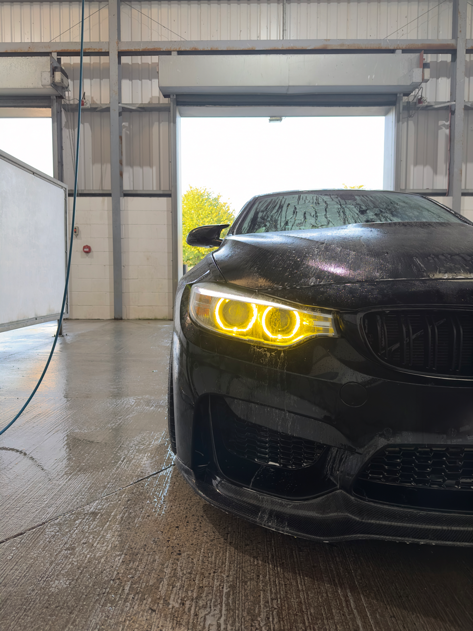 BMW 4 Series (F36) CSL Yellow DRL Headlight Module Replacements (Xenon Headlight)