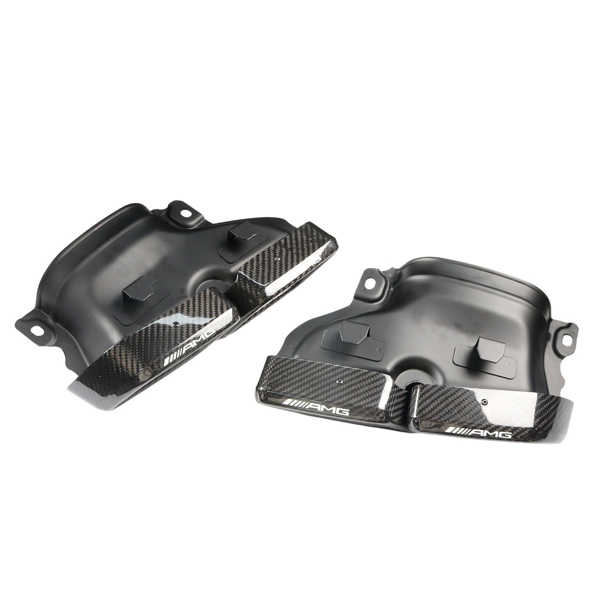 Embouts d'échappement OEM en fibre de carbone pour Mercedes Benz SL63 (R232)