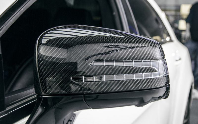 Mercedes Benz S-Class (W221) Carbon Fibre Mirror Covers