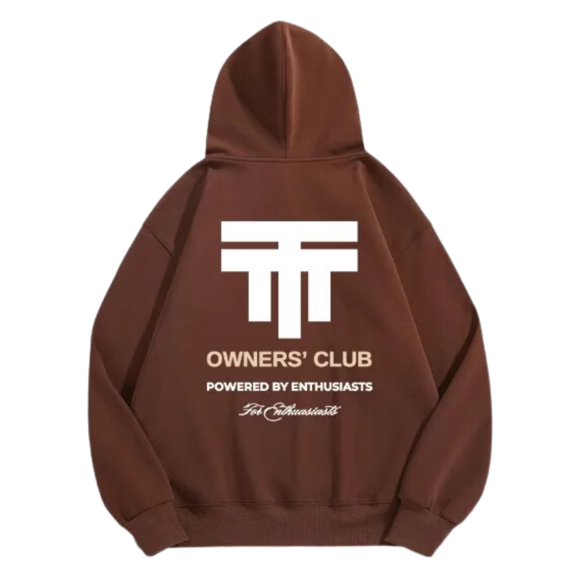 Twenty Two Tuning Owners Club Hoodie Brown