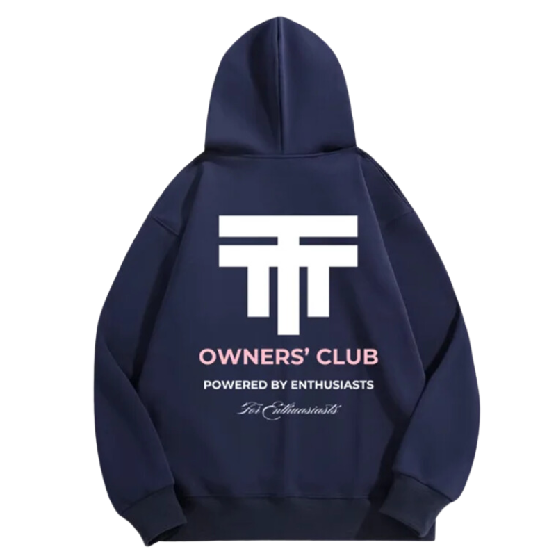 Twenty Two Tuning Owners Club Hoodie Navy Blue