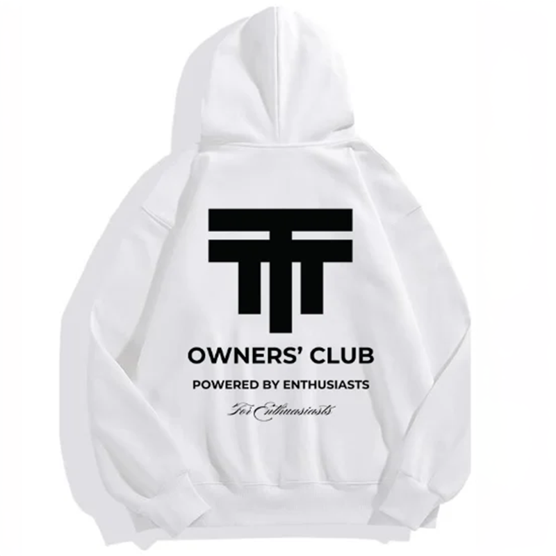 Twenty Two Tuning Owners Club Hoodie White