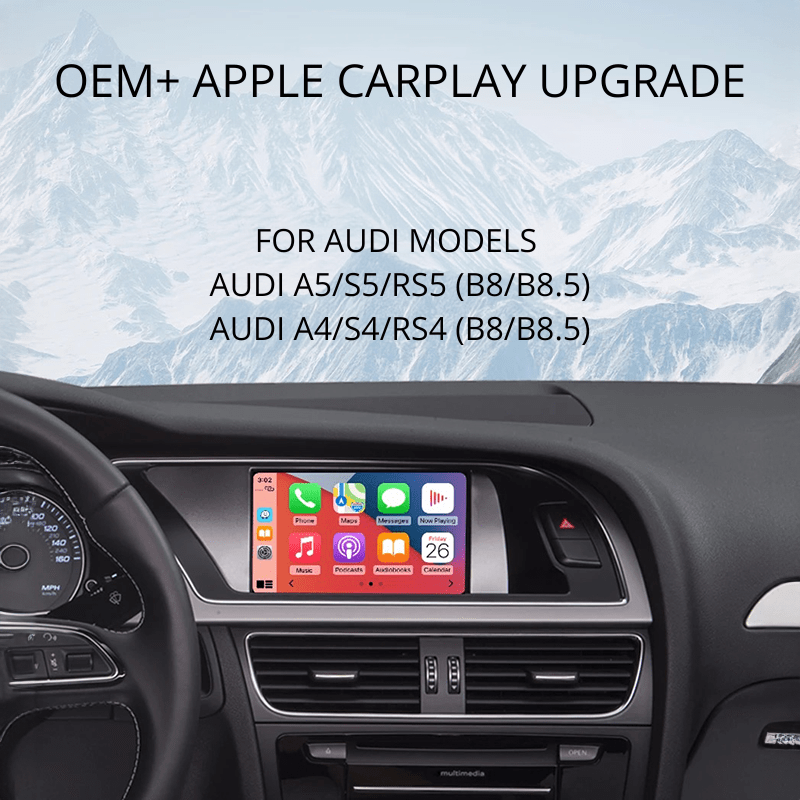 Audi A4/A5 (B8/B8.5) OEM+ Apple CarPlay MMI Box - CarTab Interior Parts & Accessories