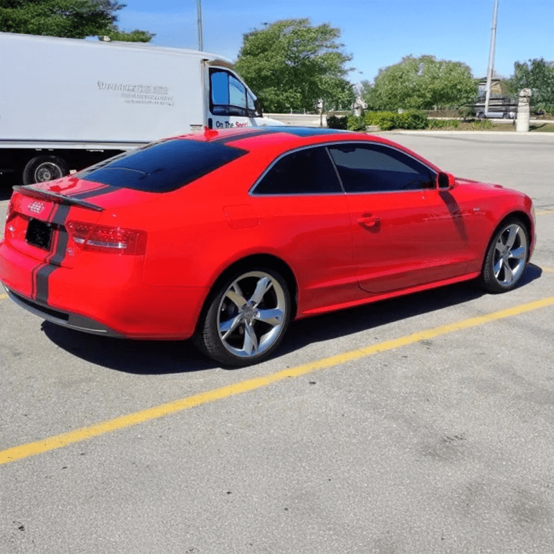 Audi A5 (B8/B8.5) HK Style Carbon Fibre Rear Spoiler - Twenty Two Tuning Rear Spoiler
