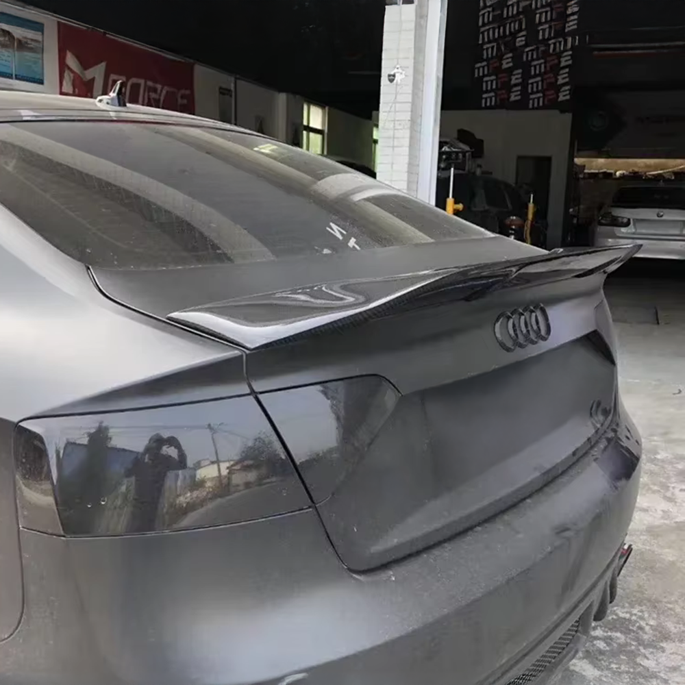 Audi A5 (B8/B8.5) RENNTECH Style Carbon Fibre Rear Spoiler