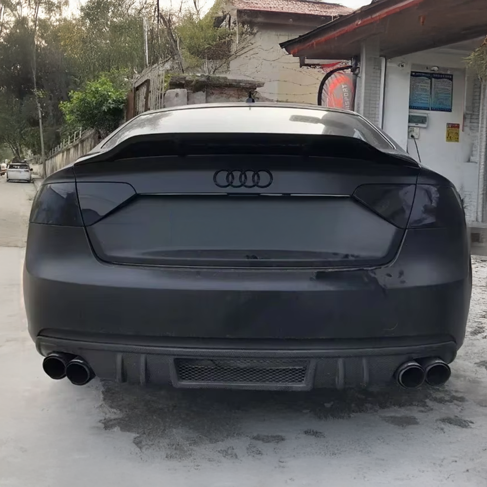 Audi A5 (B8/B8.5) RENNTECH Style Carbon Fibre Rear Spoiler