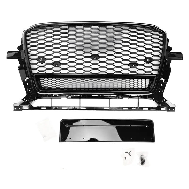 Audi Q5/SQ5 (8R) RS Style Honeycomb Gloss Black Front Grille