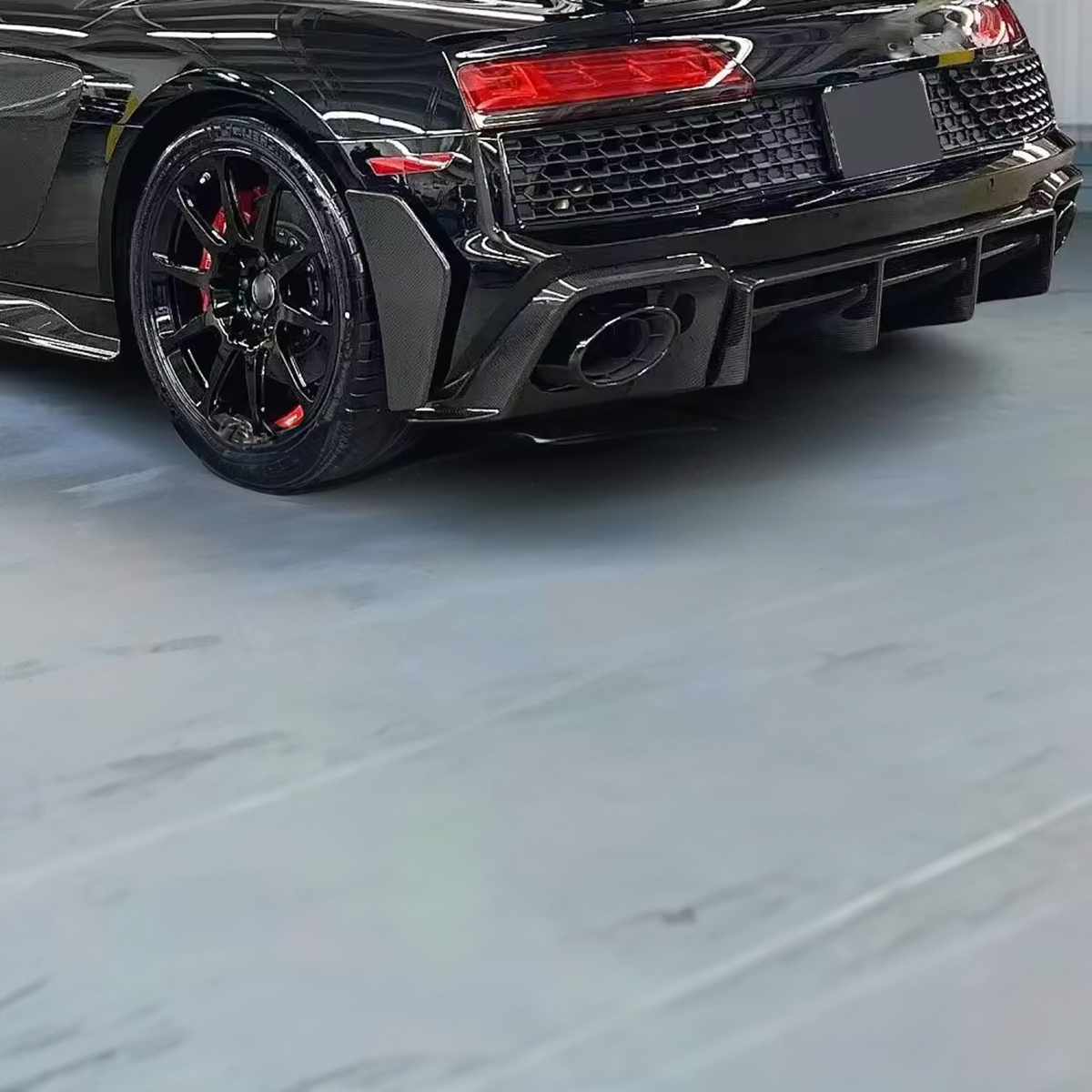 Audi R8 V10 (4S) Audi Performance Style Carbon Fibre Rear Canards