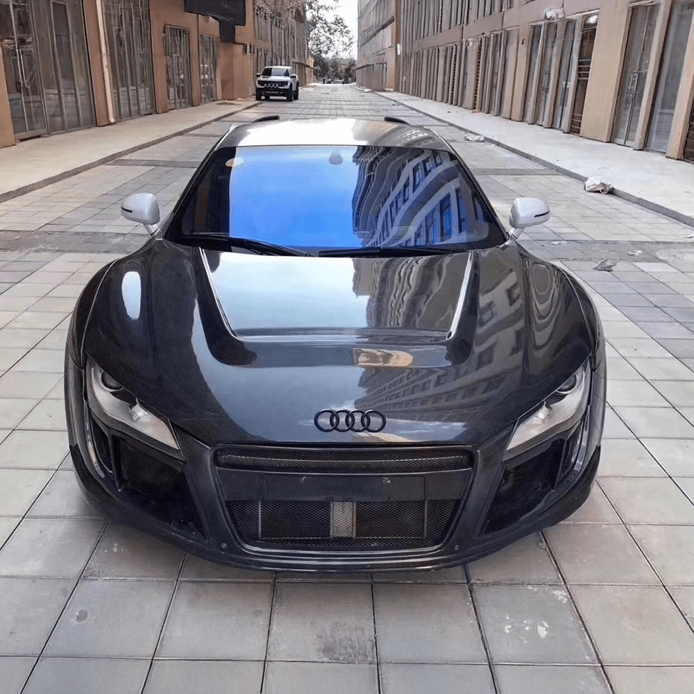 Audi R8 V8/V10 (Type 42) PPI Carbon Fibre Hood/Bonnet