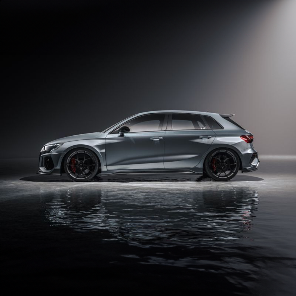 Audi RS3 (8Y) Hatchback Future Design Carbon Fibre Rear Spoiler