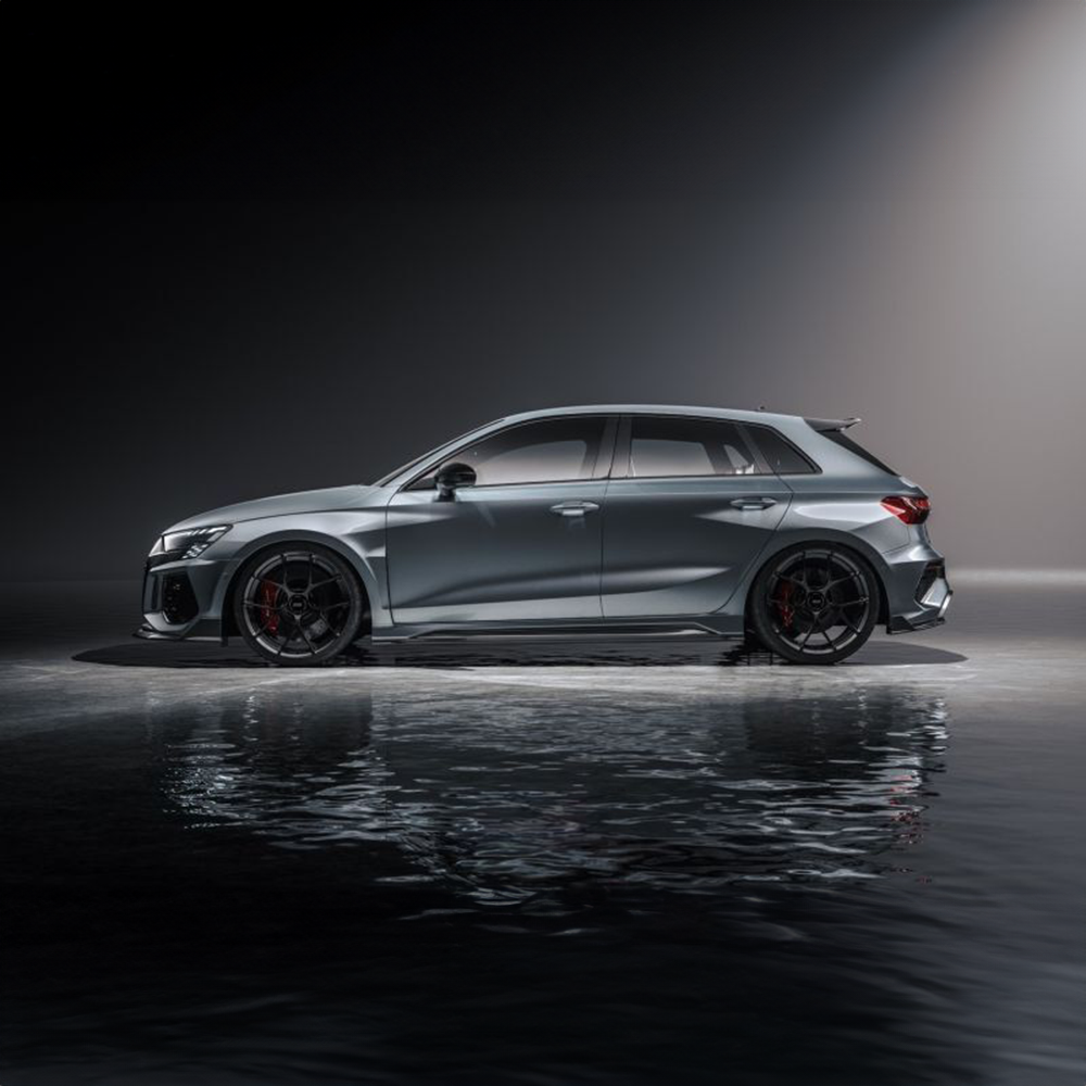 Audi RS3 (8Y) Hatchback Future Design Carbon Fibre Side Skirts