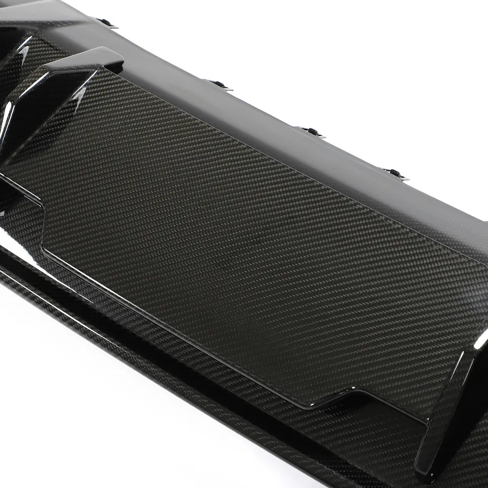 Audi RS3 (8Y) Saloon R Style Carbon Fibre Rear Diffuser