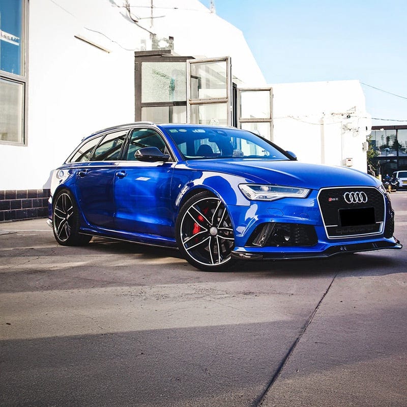 Audi RS6 Avant (C7/C7.5) Audi Performance Style Carbon Fibre Side Skirts - Twenty Two Tuning Side Skirts