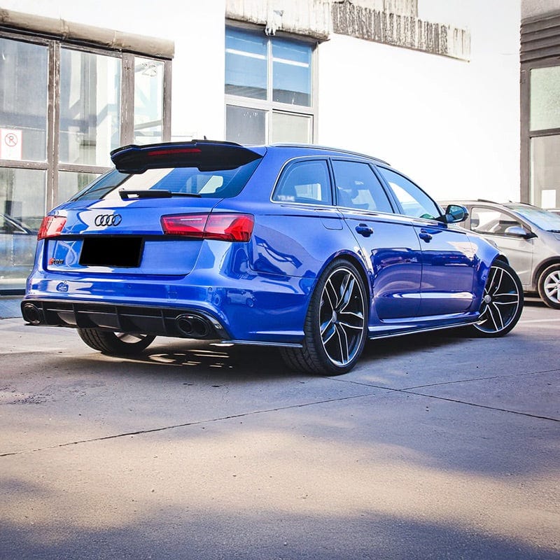 Audi RS6 Avant (C7/C7.5) Audi Performance Style Carbon Fibre Side Skirts - Twenty Two Tuning Side Skirts