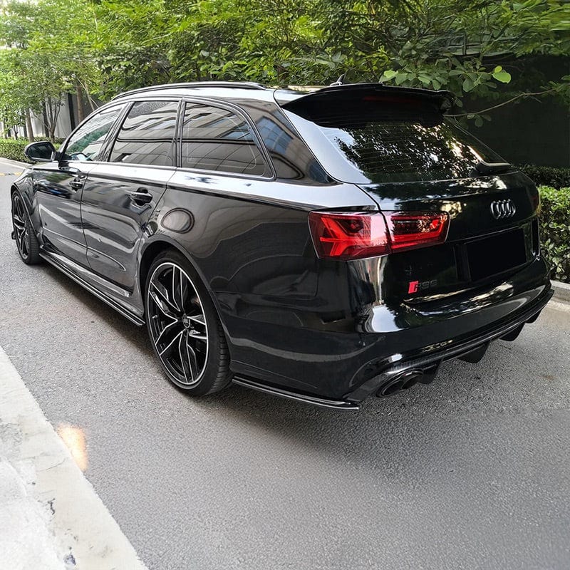 Audi RS6 Avant (C7/C7.5) Audi Performance Style Carbon Fibre Side Skirts - Twenty Two Tuning Side Skirts