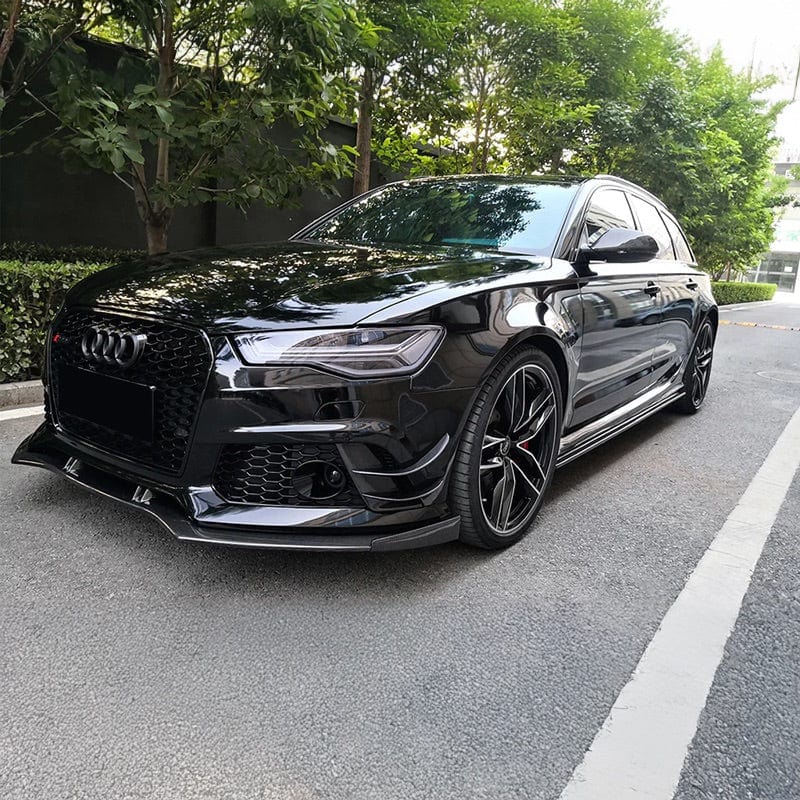 Audi RS6 Avant (C7/C7.5) Audi Performance Style Carbon Fibre Side Skirts - Twenty Two Tuning Side Skirts