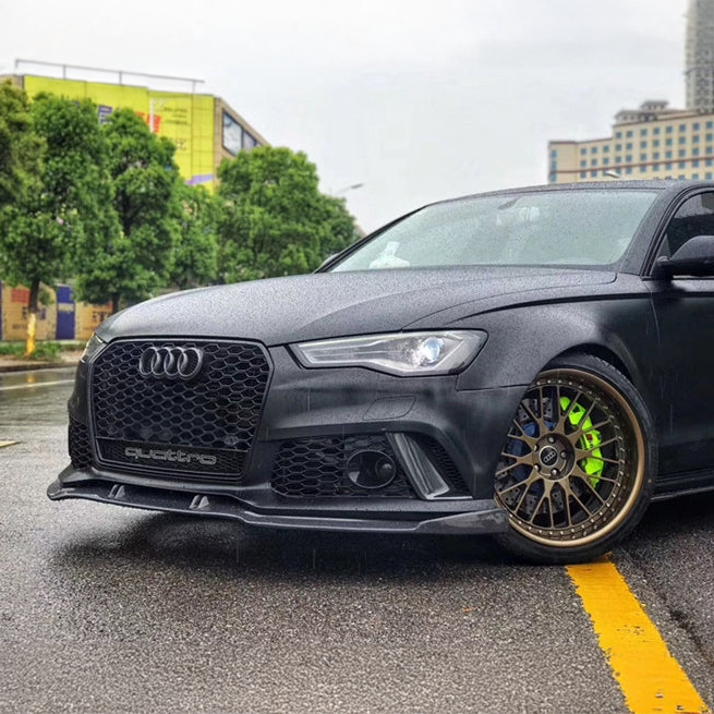 Audi RS6 (C7/C7.5) ABT Style Carbon Fibre Front Lip Spoiler