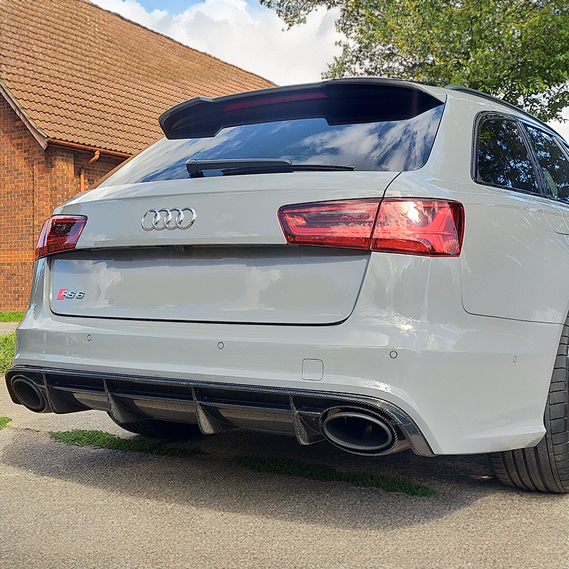 Audi RS6 (C7/C7.5) TCR Style Carbon Fibre Rear Diffuser