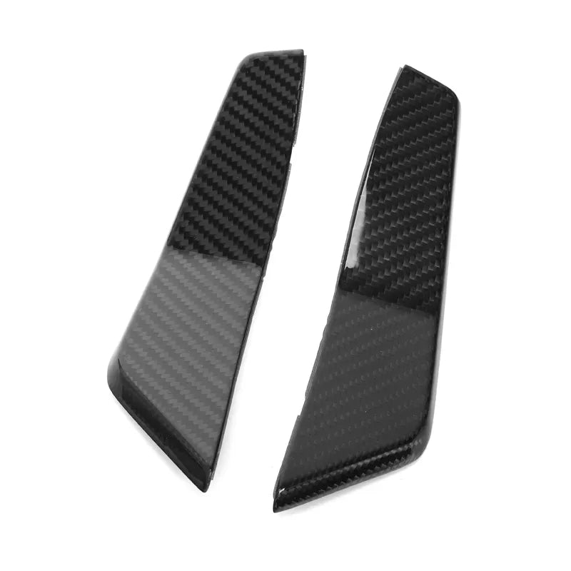 Canards de pare-chocs avant en fibre de carbone de style OEM pour Audi RS7 (C8)