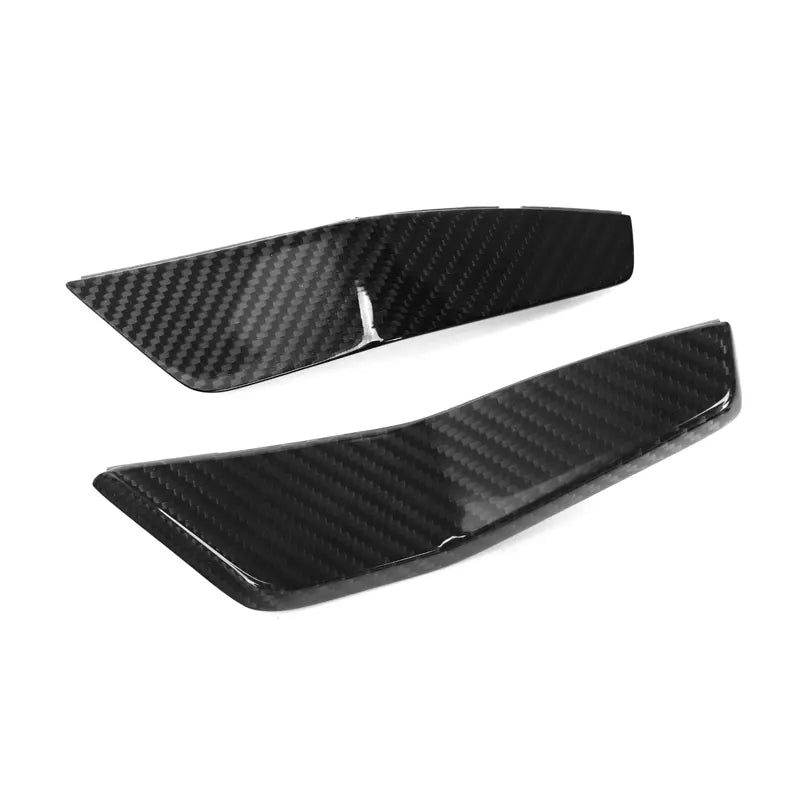 Canards de pare-chocs avant en fibre de carbone de style OEM pour Audi RS7 (C8)