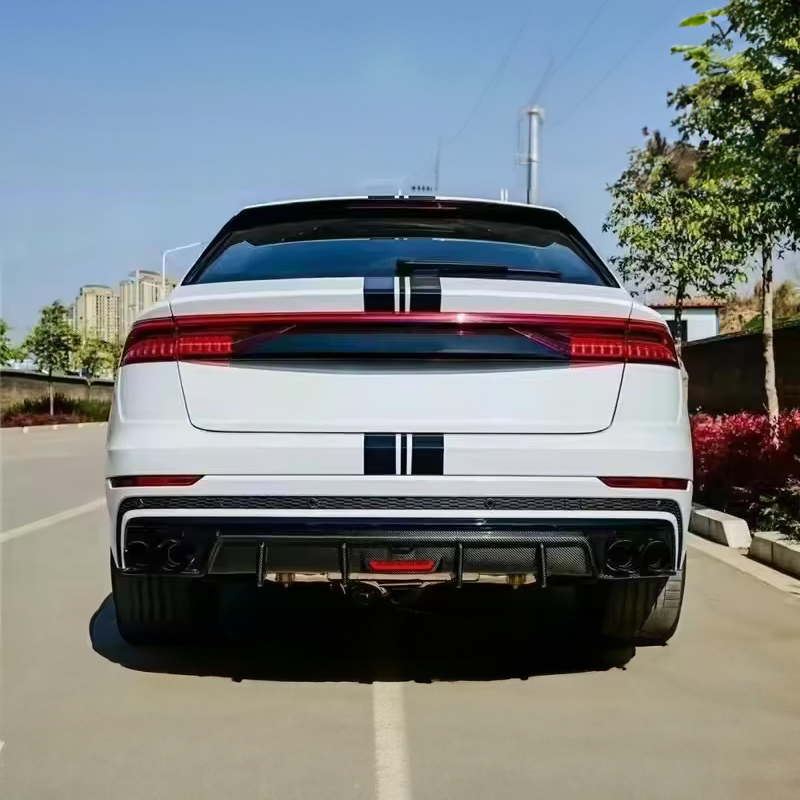 Audi Q8/SQ8 (4M80) Karbel Style Carbon Fibre Rear Diffuser