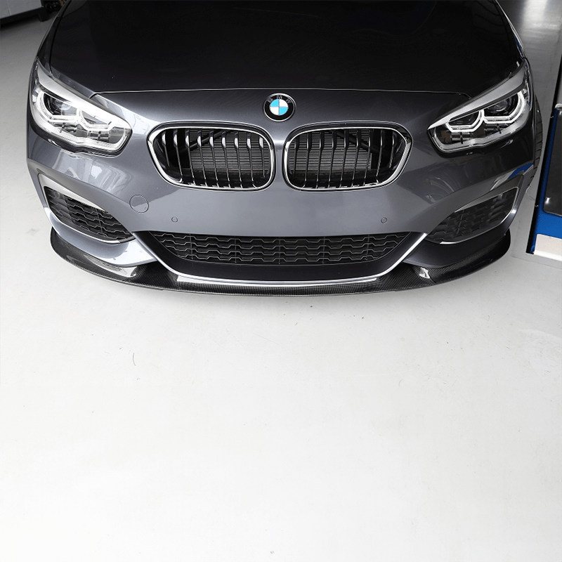 BMW 1 Series (F20/F21) LCI 3D Design Style Carbon Fibre Front Lip - Twenty Two Tuning Front Lip