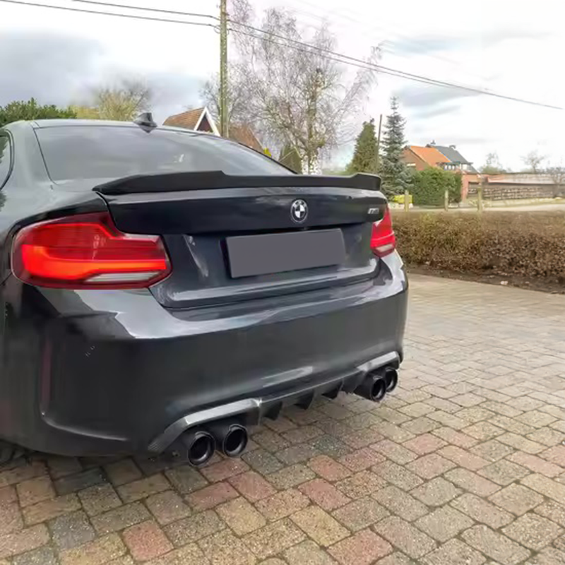 BMW 2 Series (F22) CS Style Carbon Fibre Rear Spoiler