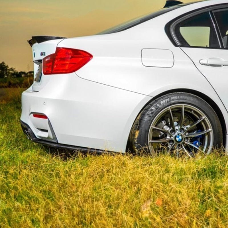 BMW 3 Series (F30) M4 Style Carbon Fiber Rear Spoiler - Twenty Two Tuning Rear Spoiler