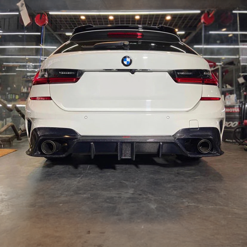 BMW 3 Series (G20/G21) CMST Style Carbon Fibre Rear Diffuser