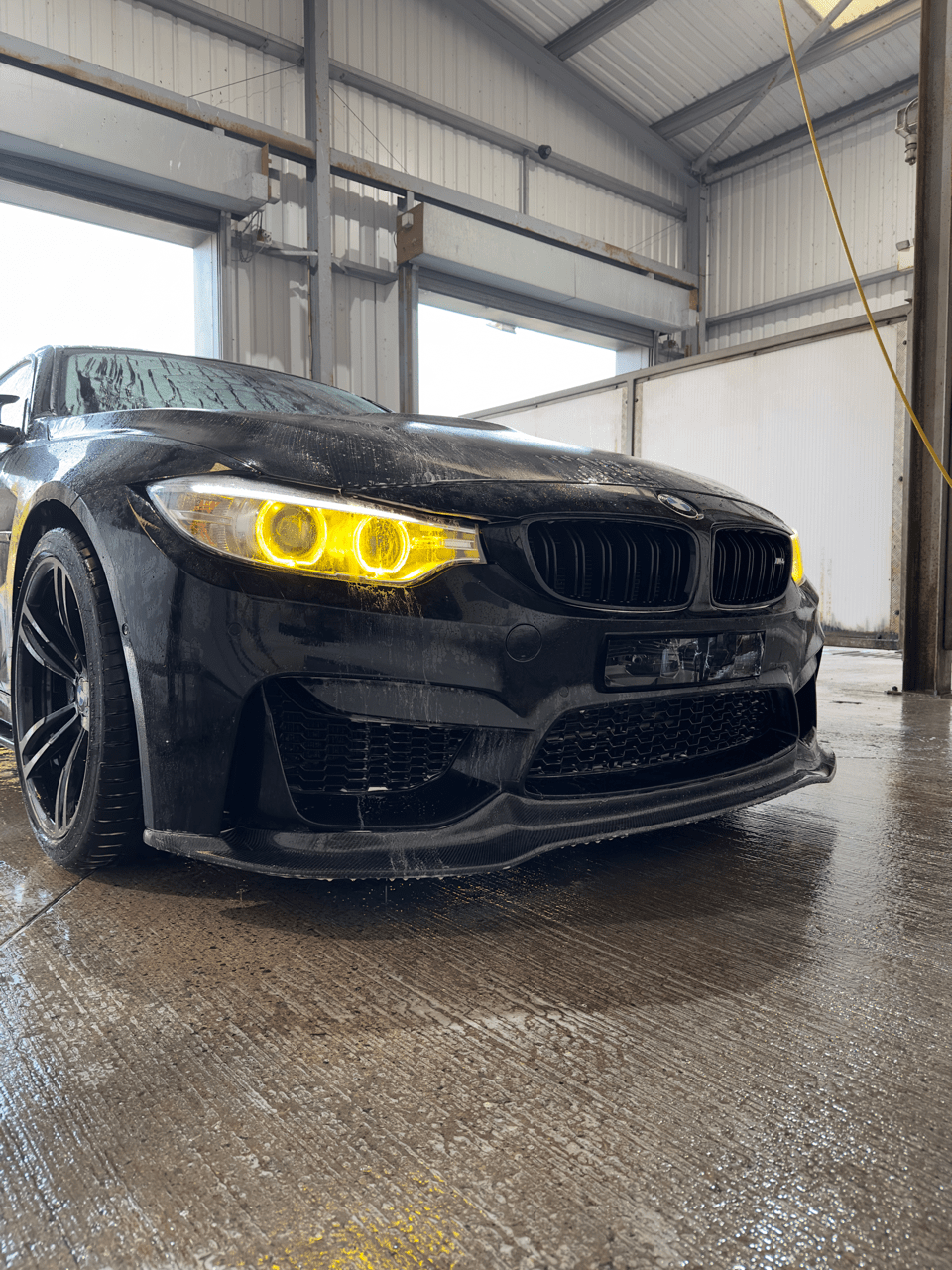 BMW 3 Series LCI (E92/E93) CSL Yellow DRL Headlight Module Replacements (Xenon Headlight) - EXL Design DRLs