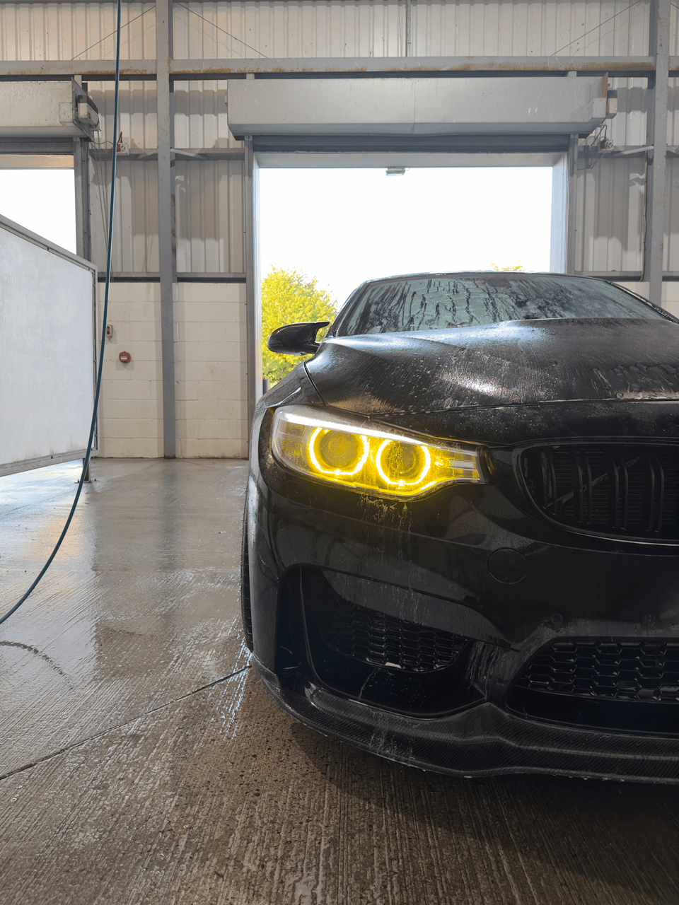 BMW 3 Series LCI (E92/E93) CSL Yellow DRL Headlight Module Replacements (Xenon Headlight) - EXL Design DRLs