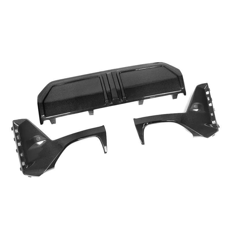 BMW 3 Series LCI (G20/G21) M340I M Performance Style Carbon Fiber Rear Diffuser