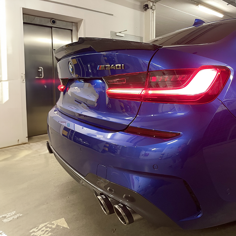 BMW 3 Series (G20) M4 Style Carbon Fibre Rear Spoiler